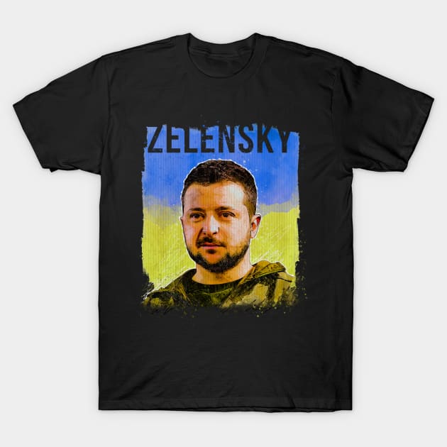 Zelensky T-Shirt by YuriySmith